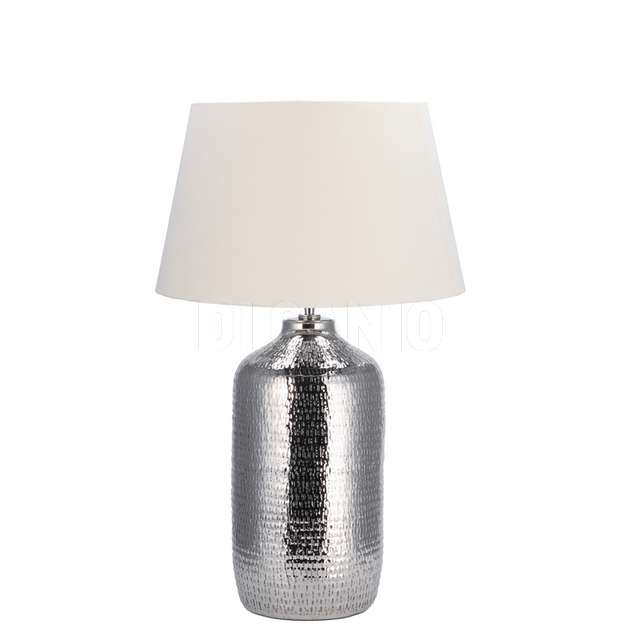 Lampada metallo argento noah dm.40.5x69h - Principale