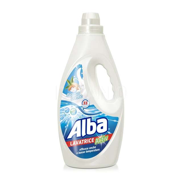Alba lavatrice bianco latte 33 lavaggi - Principale