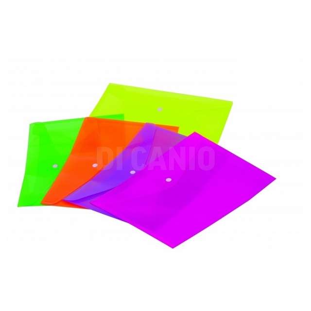 Buste a4 con bottone ppl fluo arda - Principale