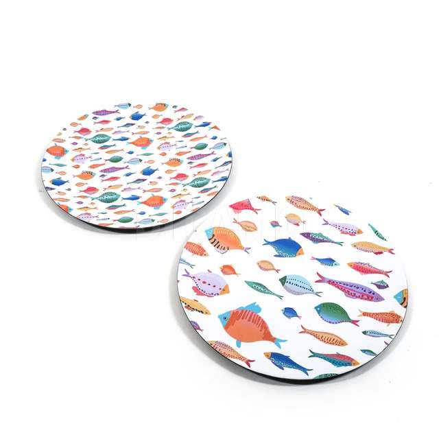 Sottopiatto in plastica dm.33 assortito - Principale