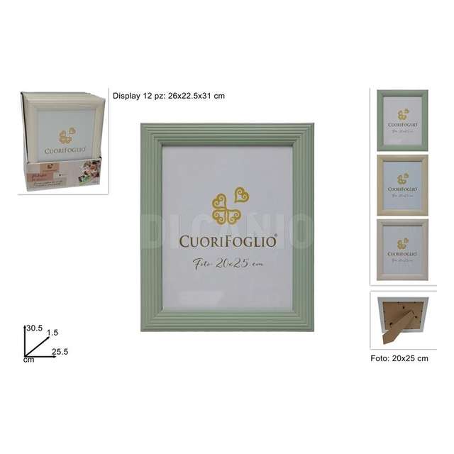 Cornice legno per foto 20x25 3 colori - Principale