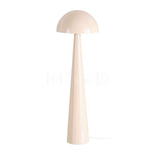 Lampada da terra beige metallo 40 x 40 x 128 cm - Principale