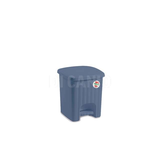 Pattumiera pedalina quadra place blue stefanplast - Principale