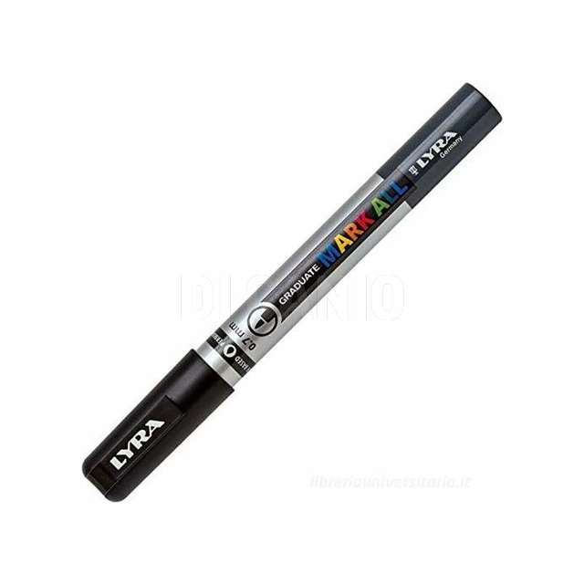 Marcatore permanente lyra 0.7 mm nero - Principale