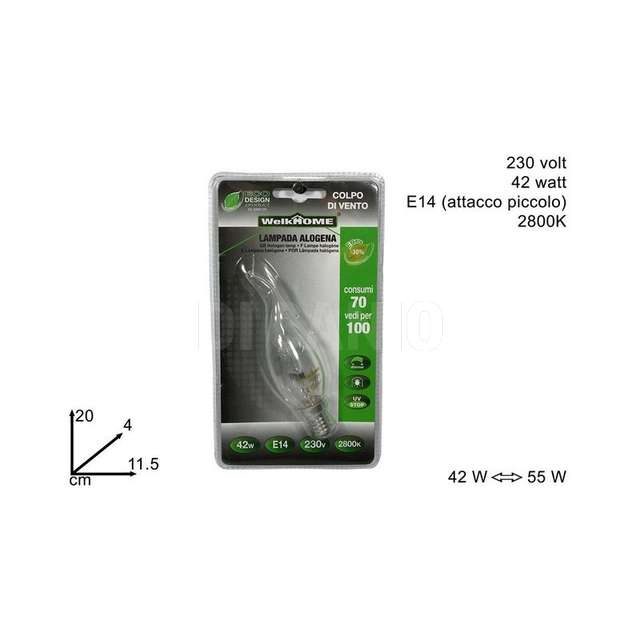 Alogena coulp de vente -30% 42we14clear 230v fle7uo20v_d due esse - Principale