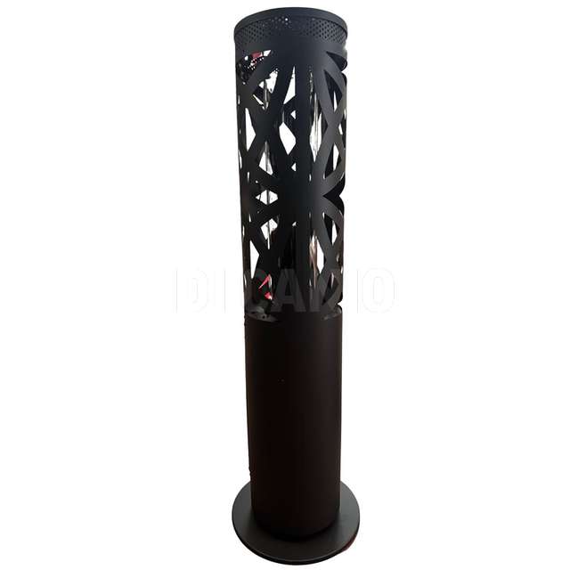 Cilindro a pellet dm30 h100 arabesque con cover - Principale