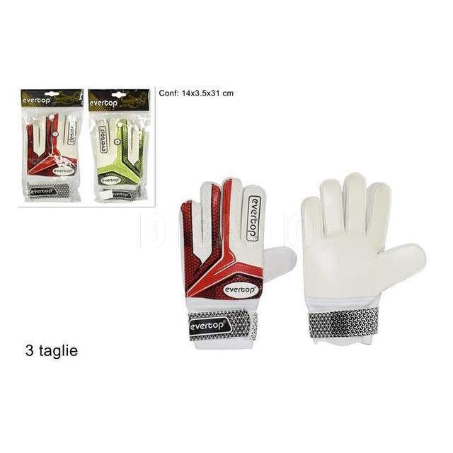 Guanti portiere adulto 3 taglie assortiti - Principale