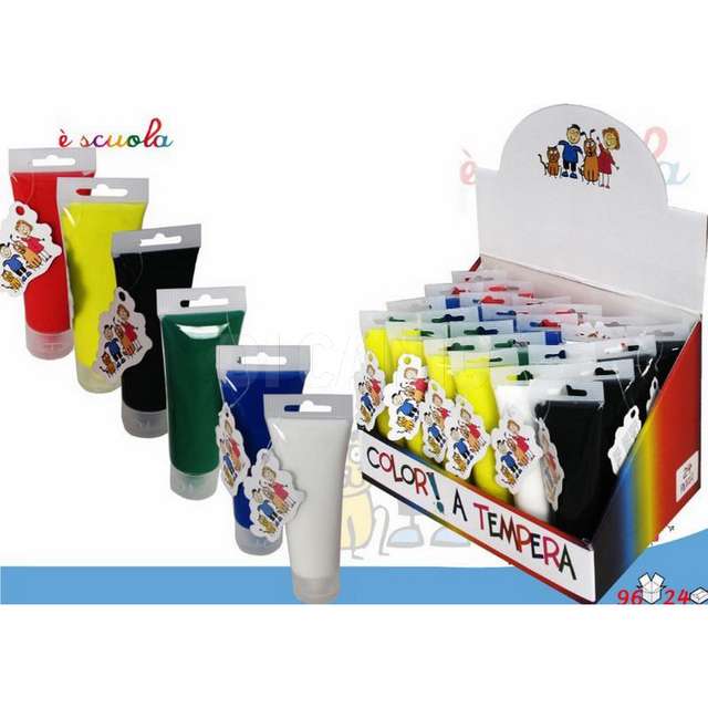 Colori a tempera 75ml eol - Principale