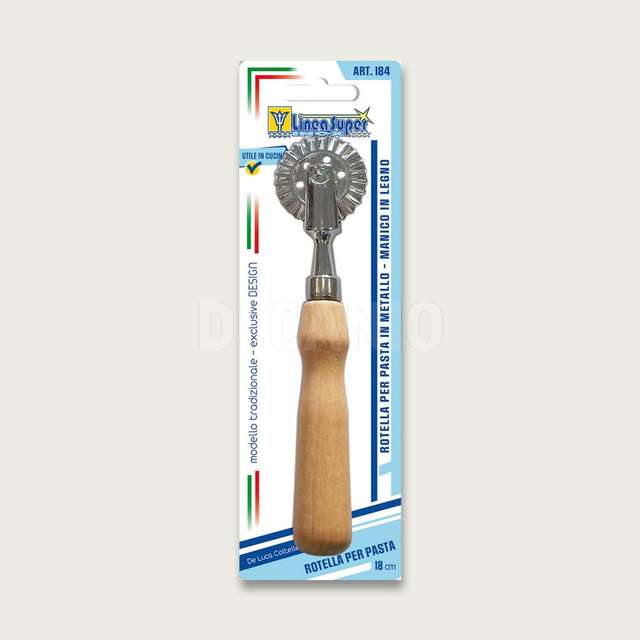 Rotellla per pasta manico legno de luca - Principale