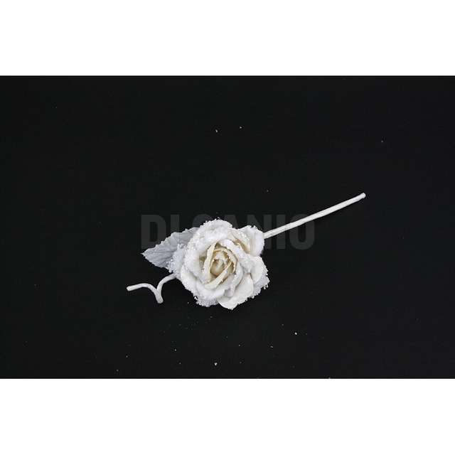 Rosa 28cm dia:9.5cm bianco partenope 49983955 - Principale