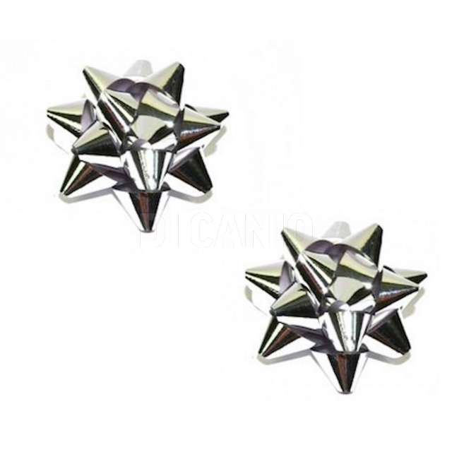 Stella lux met mm 14-sct. 50 pz argento - 4214-50 - 0002 inab - Principale