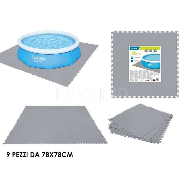 Tappeto base 78x78 9 pz - Principale