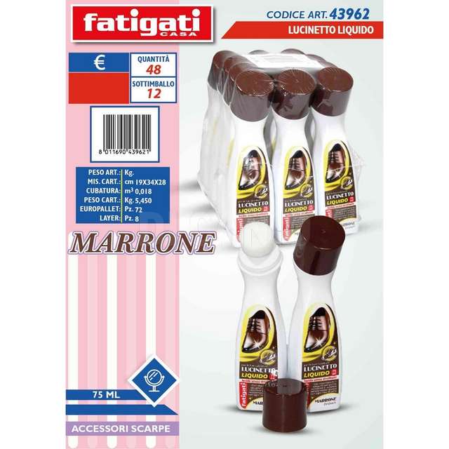 Lucinetto liquido 75 ml marrone - Principale