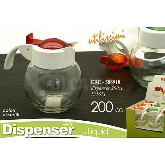 Bottiglietta dispenser 200cc 131671 gicos - Principale