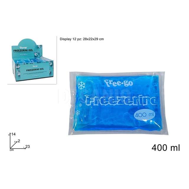 Freezerino gel 400ml in display - Principale
