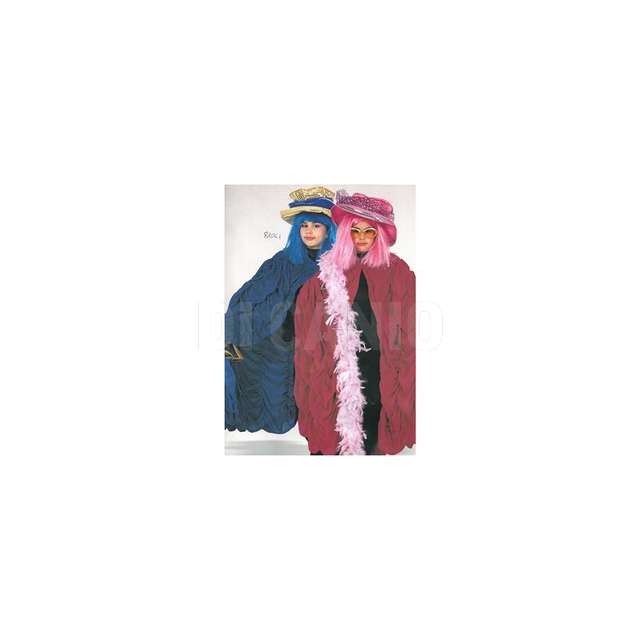 Vestito mantello velluto blu bambino fiori paolo - Principale
