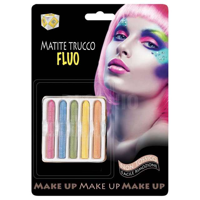 Set matite make up fluo col ass fiori p.64018 - Principale