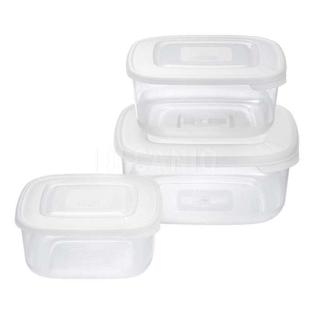 Set 3 frigo box quadrati lt.2.5 bianco tntarelli - Principale