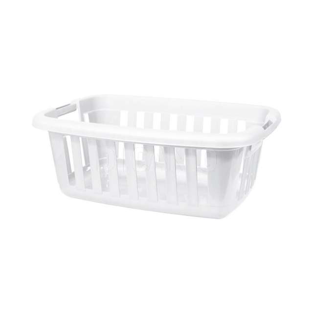 Cesta anthares bianco ghiaccio rettangolare piccola 37,5x54 h21,5 - Principale