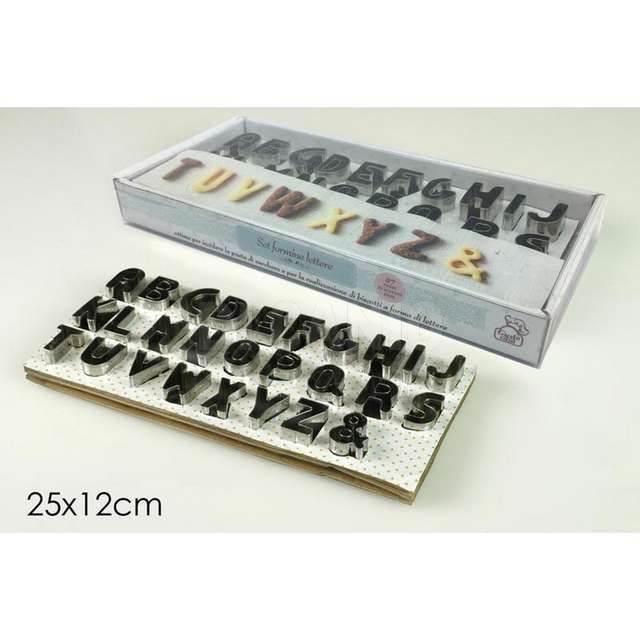 Set 27 formine lettere gt.763763 - Principale