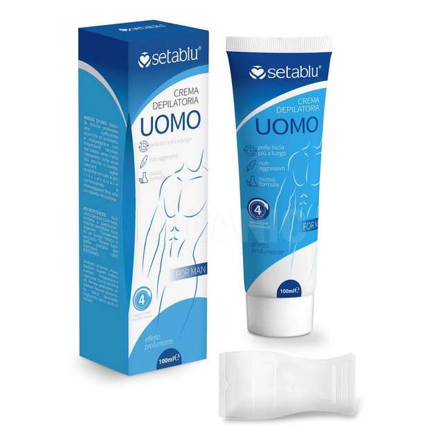 Crema depilatoria uomo pelli norm. 100ml - Principale