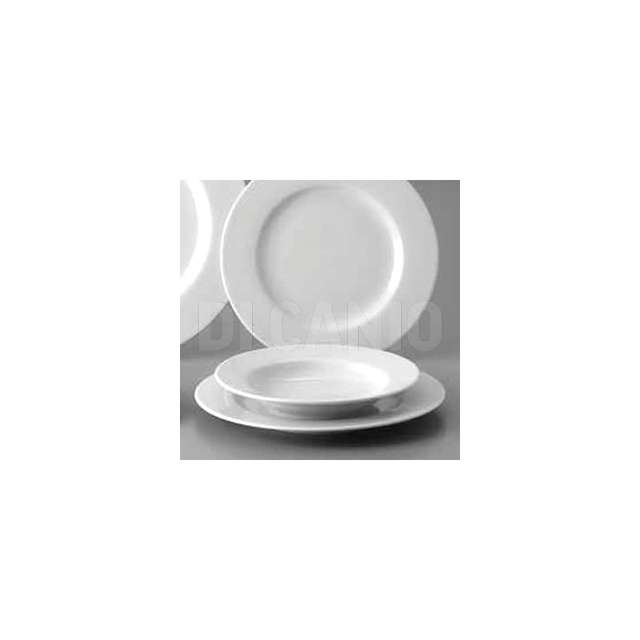 Piatto frutta cm.20 ischia bianco tognana.-ik002200000-- - Principale