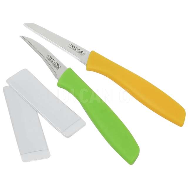 Coltello sbucciatore 2 pz con protezione lama - Principale