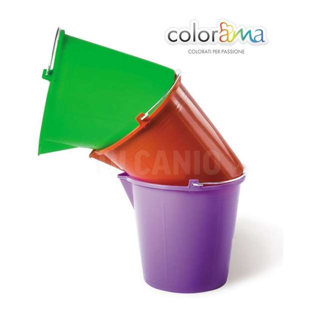 Secchio lt.12 colorama ecoplast - Principale
