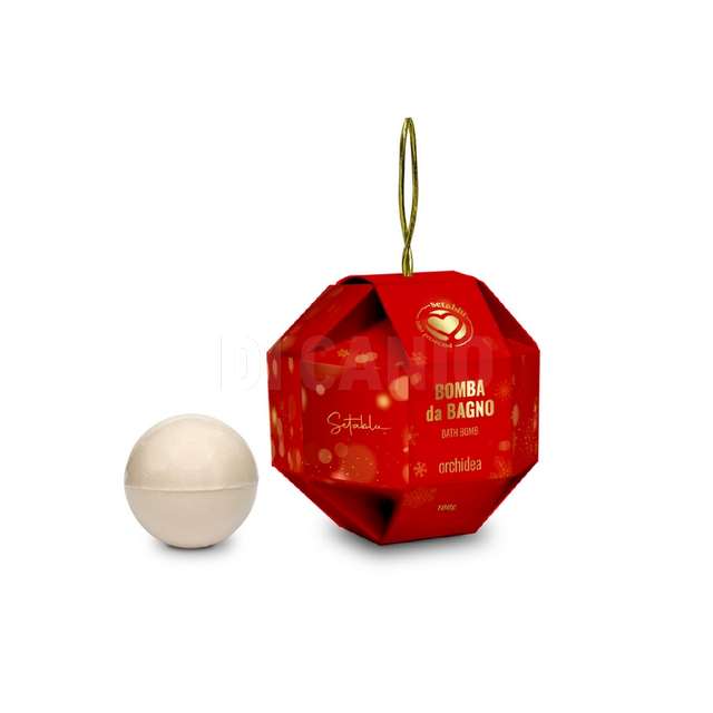 Bomba bagno 100 gr paper box orchidea - Principale