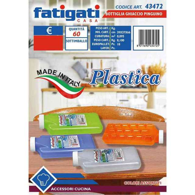 Bottiglia ghiaccio pinguino - Principale