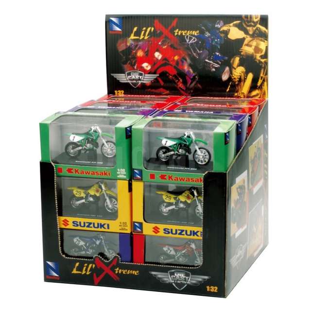 Japan dirt bike 4ass 1:32 new ray - Principale