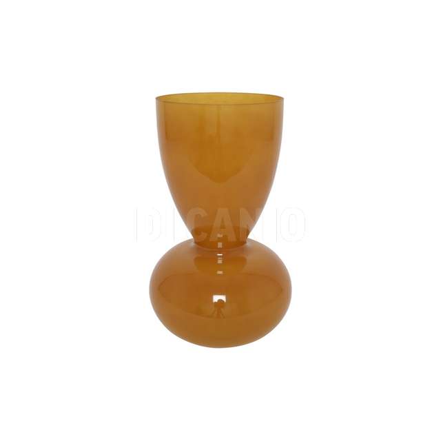 Vaso jamiro l marrone 38 cm vetro - Principale