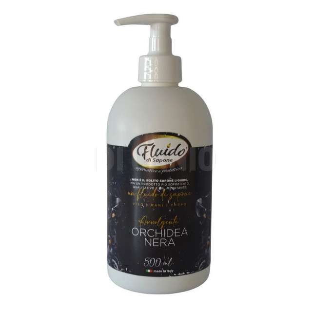 Fluido sapone eco orchidea nera 500ml - Principale