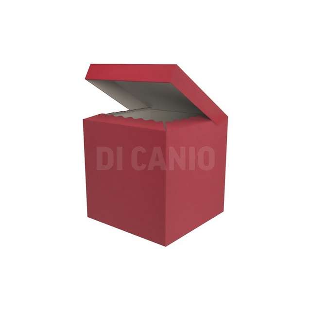 Bauletto cartone cm.33x33x33 rosso - Principale