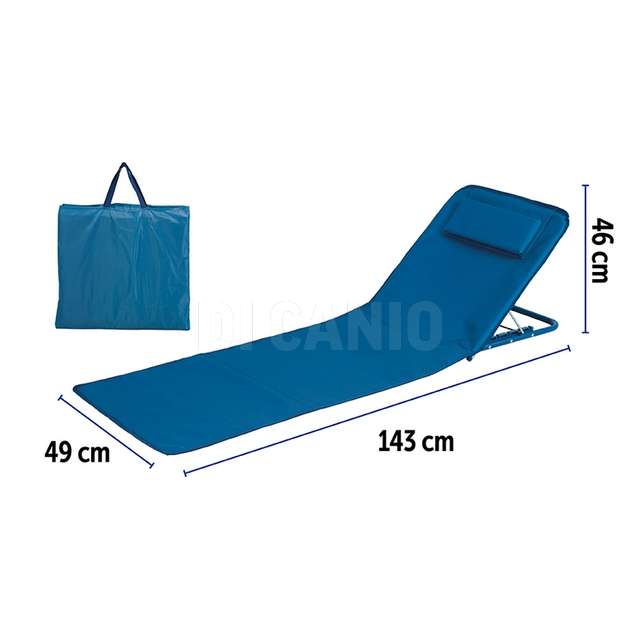 Beach mat 145x47x41 oxf blu - Principale