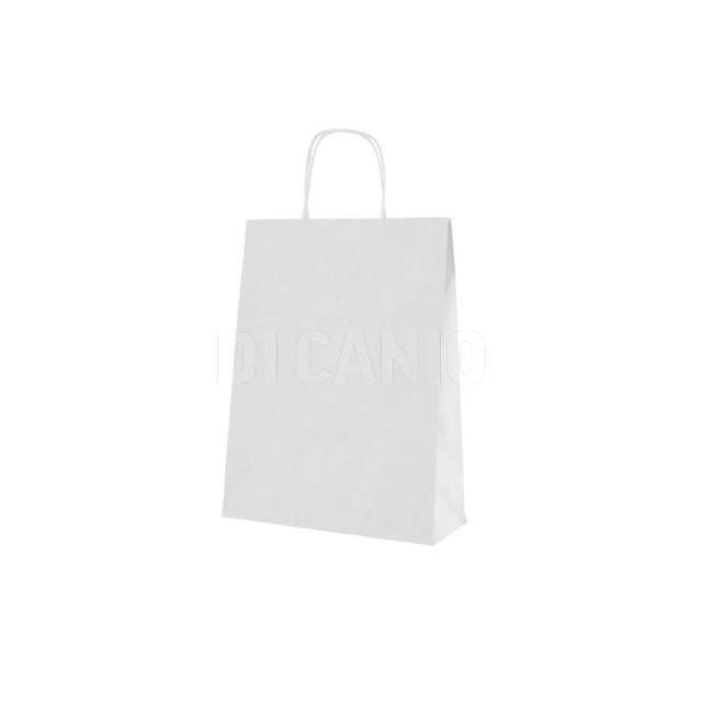 Sacchetto bianco ritorto 14+8.5x39.5 carpad - Principale