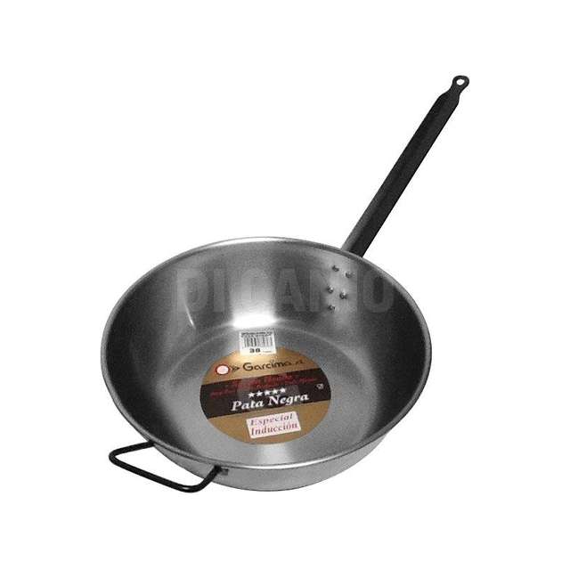 Paella valenciana ferro spazzolato cm 36 fonda pata negra - Principale