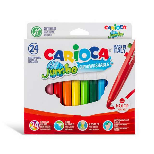 Scatola 24pz carioca jumbo carioca - Principale