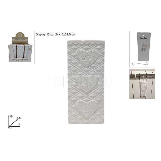 Umidificatore ceramica cuori - Principale