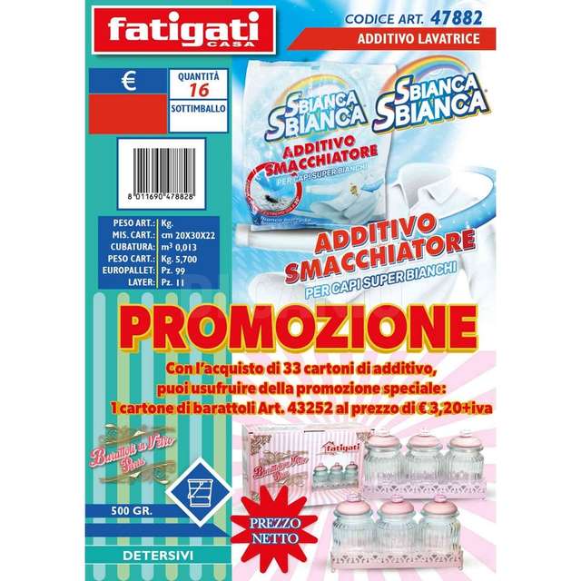Additivo lavatrice sbianca sbianca - Principale
