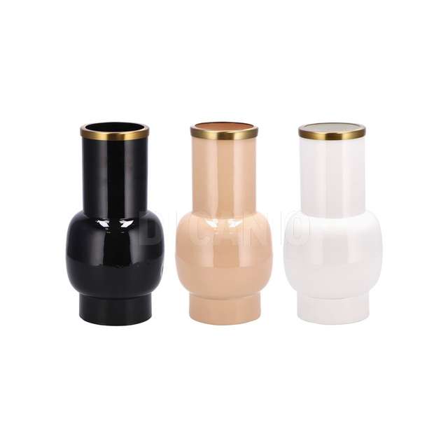 Vaso metallo dm.13.5x26 assortito - Principale