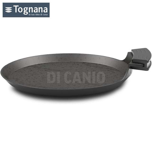Crepiera pressofusa pietra induzione 1 m silicone cm.25 salvaspazio - Principale