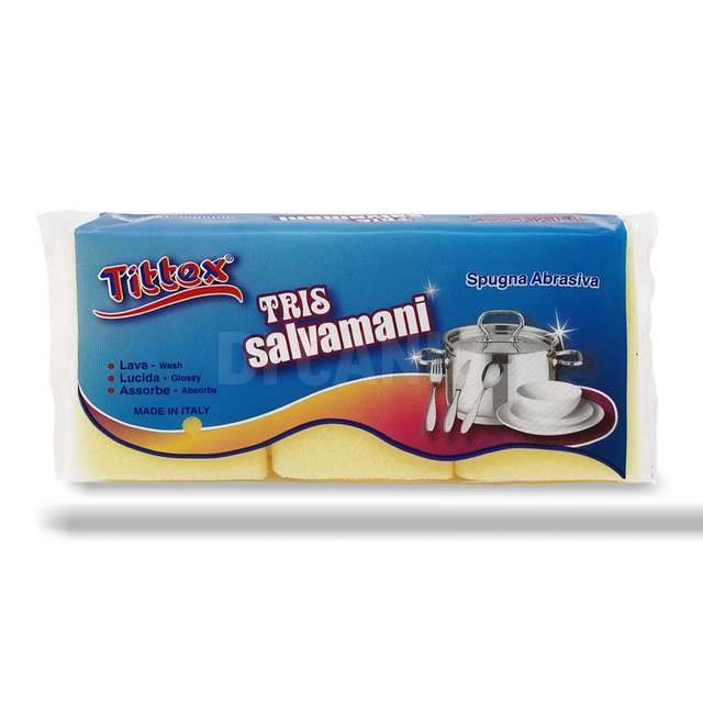 Set 3 spugne salvamani tittex - Principale