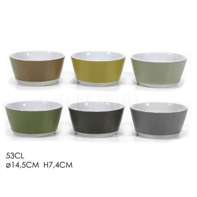 Coppetta 53 cl dm.14.5 cm. 6 assortite - Principale