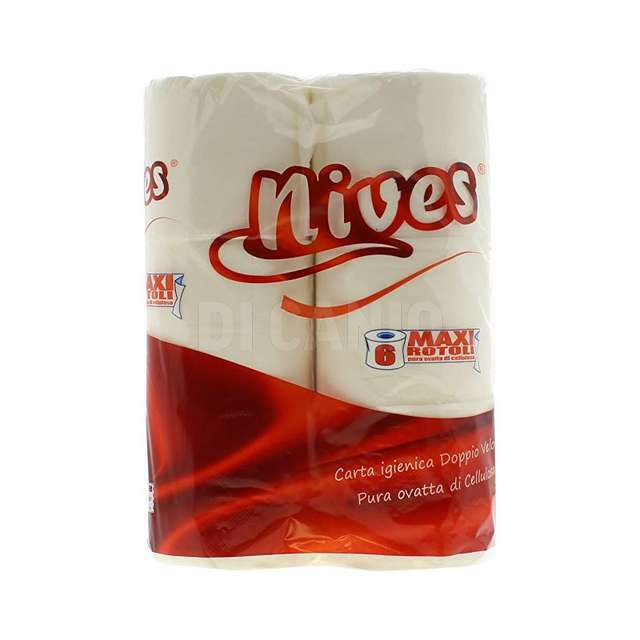 Nives igienica 6 rotoli maxi 450 gr. cartur -0068- - Principale