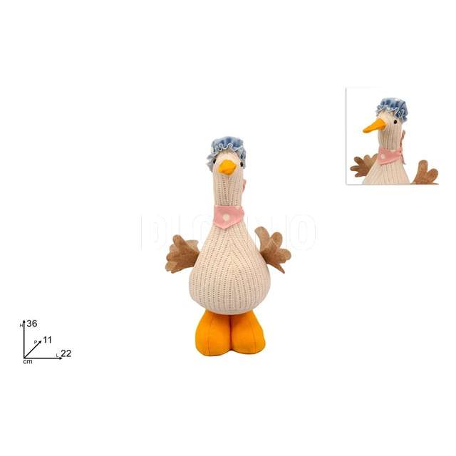 Oca cm.36 con cappellino - Principale