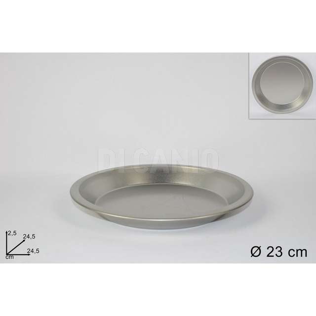 Teglia tonda dim.23 cm due esse - Principale