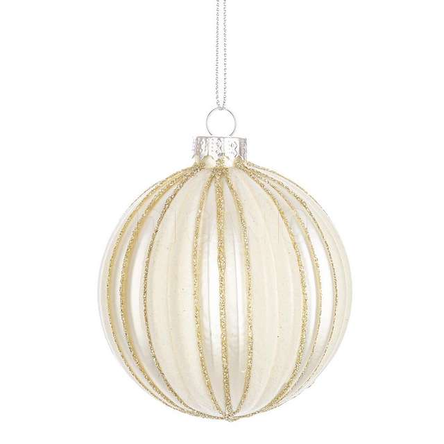 Sfera vetro clio champagne diametro 80 - Principale
