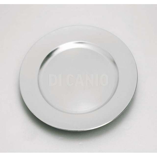 Piatto plastica arg.cm.33 satinato lucido - Principale
