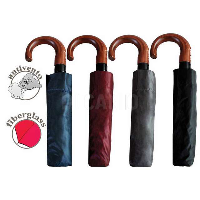 Ombrello mini automatico uomo m_t wood g - Principale